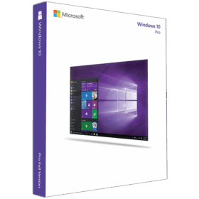 מערכת הפעלה וינדוס 10 בעברית Microsoft FQC-08924 Win10 Pro 64Bit Hebrew