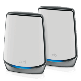 נתב ראוטר אלחוטי+ לווין מהירות גבוהה נתגר NETGEAR RBK852 AX6000 Orbi Tri-Band WiFi 6 Mesh System Nighthawk (4)