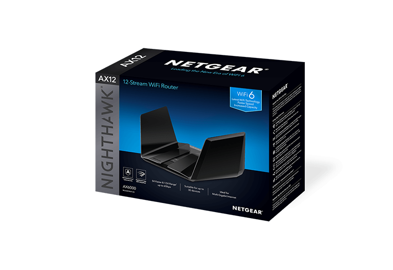 נתב ראוטר אלחוטי עם חיבור USB3.0 ביצועים גבוהים NETGEAR EAX120 Nighthawk® 12-Stream Dual-Band WiFi 6 Router (4)