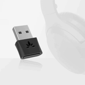 משדר אודיו USB5.0 ללא מנהל התקן, חביון נמוך של aptX, Plug&Play, למחשב מק, לינוקס Avantree | AV-BTDG-80-BLK | DG-80