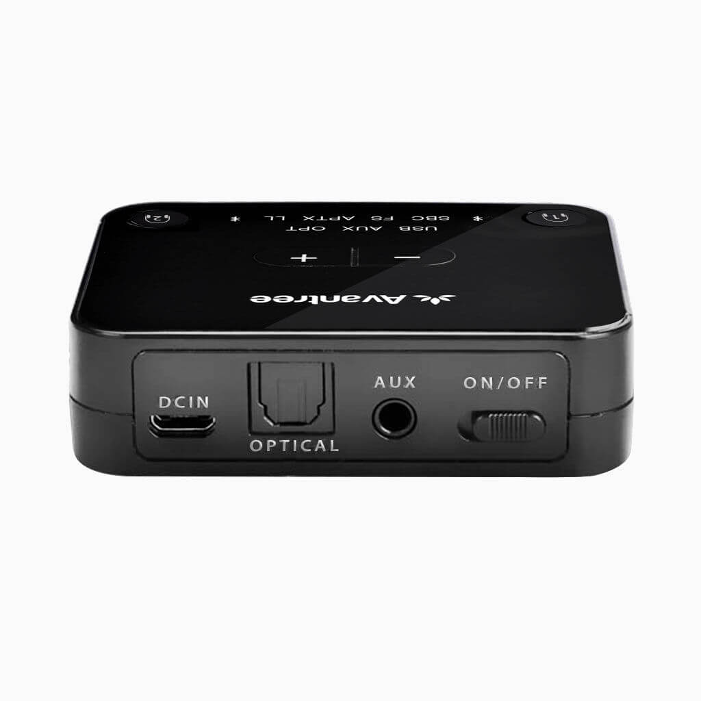 סט אוזניות Bluetooth עם קופסת ניהול לצפייה בטלוויזיה Avantree | AV-BTHT-4189-BLK | HT4189 | Plug & Play