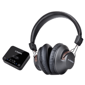 סט אוזניות Bluetooth עם קופסת ניהול לצפייה בטלוויזיה Avantree | AV-BTHT-4189-BLK | HT4189 | Plug & Play