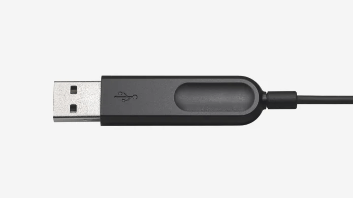 אוזניות לוגיטק עם מסנן רעשים Logitech 981-000475 H340 USB Computer Headset
