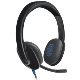 אוזניות לוגיטק עם מסנן רעשים Logitech 981-000480 H540 USB Computer Headset