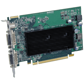 כרטיס גרפי תומך יציאה כפולה ל 2 מסכים Matrox M9120 PCIe x16
