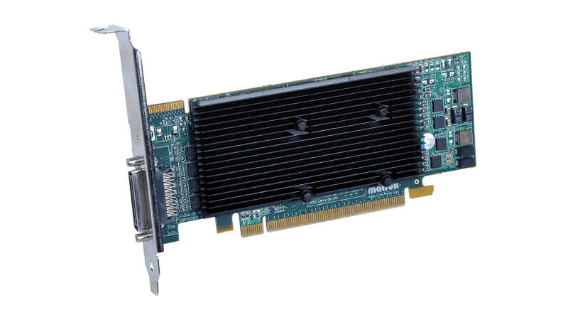 כרטיס גרפי תומך יציאה כפולה עד ל 4 מסכים Matrox M9140 LP PCIe x16