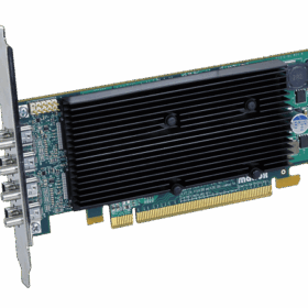 כרטיס גרפי תומך יציאה כפולה עד ל 4 מסכים Matrox M9148 LP PCIe x16