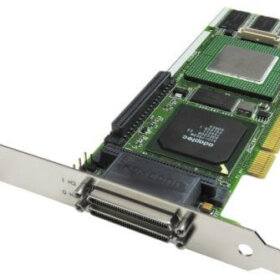 כרטיס מסך PCI-X64 קצב העברת נתונים מהיר ADAPTEC 2200S Ultra320 SCSI 66MHz
