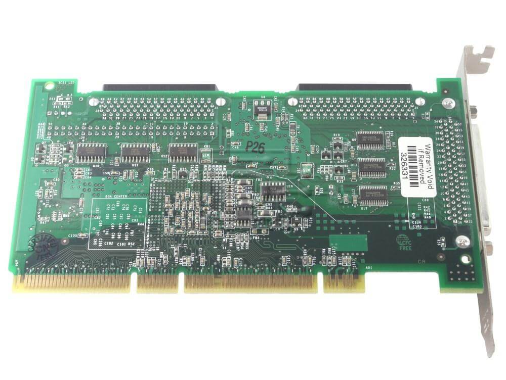 כרטיס מסך PCI64 קצב העברת נתונים מהיר ADAPTEC 29320A-R Ultra320 SCSI (3)
