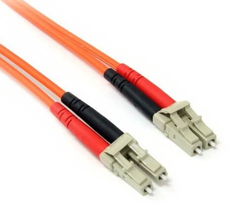 מגשר אופטי OM1 דופלקס LC-LC באורך 20 מטר TOPX OPT011-20