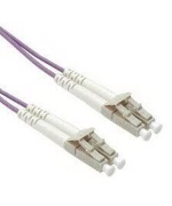 מגשר אופטי מולטימוד OM4 דופלקס LC-LC באורך 1 מטר TOPX OPT012-1