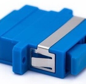 מתאם SCUPC SM דופלקס נ-נ לפאנל TOPX OPTA10-BLU (1)
