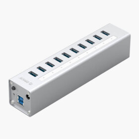 רכזת USB3.0 עם מתאם מתח ORICO A3H10 (1)