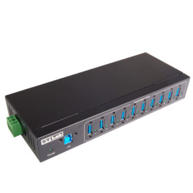 רכזת תעשייתית חיבור USB3.0 עם 10 כניסות ST-LAB IU-160 (3)