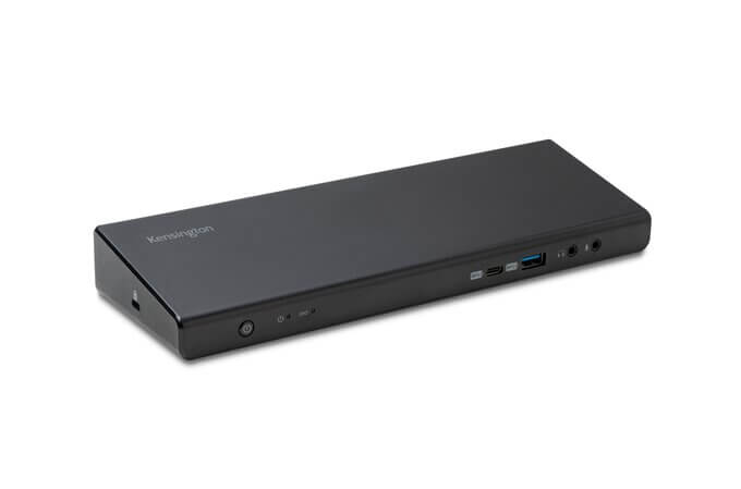 תחנת עגינה כפולה kensington SD4750P DP HDMI Win Mac Type-C USB (5)