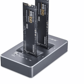 תחנת עגינה עבור 2 דיסקים NVMe עם פונקציית שכפול Acasis M03 (3)