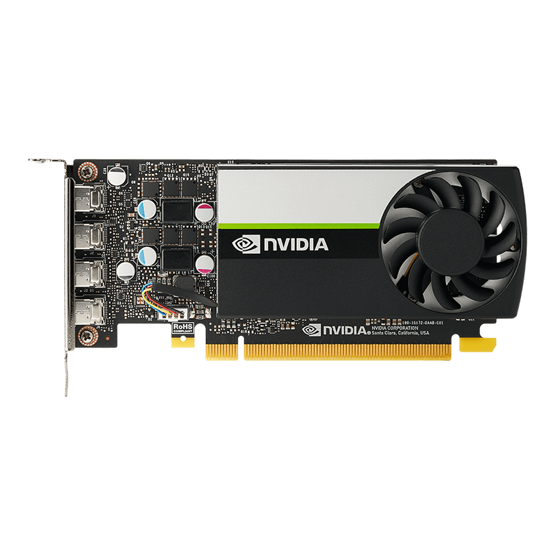 כרטיס מסך זיכרון GPU 4G רוחב פס 160GB ביצועים מלאים PNY T1000 NVIDIA (7)