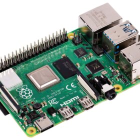 כרטיס פיתוח רספברי RASPBERRY pi 4 | RPI4-MODBP-8GB | 8GB DDR4 RAM | USB 3.0 | PoE Enabled