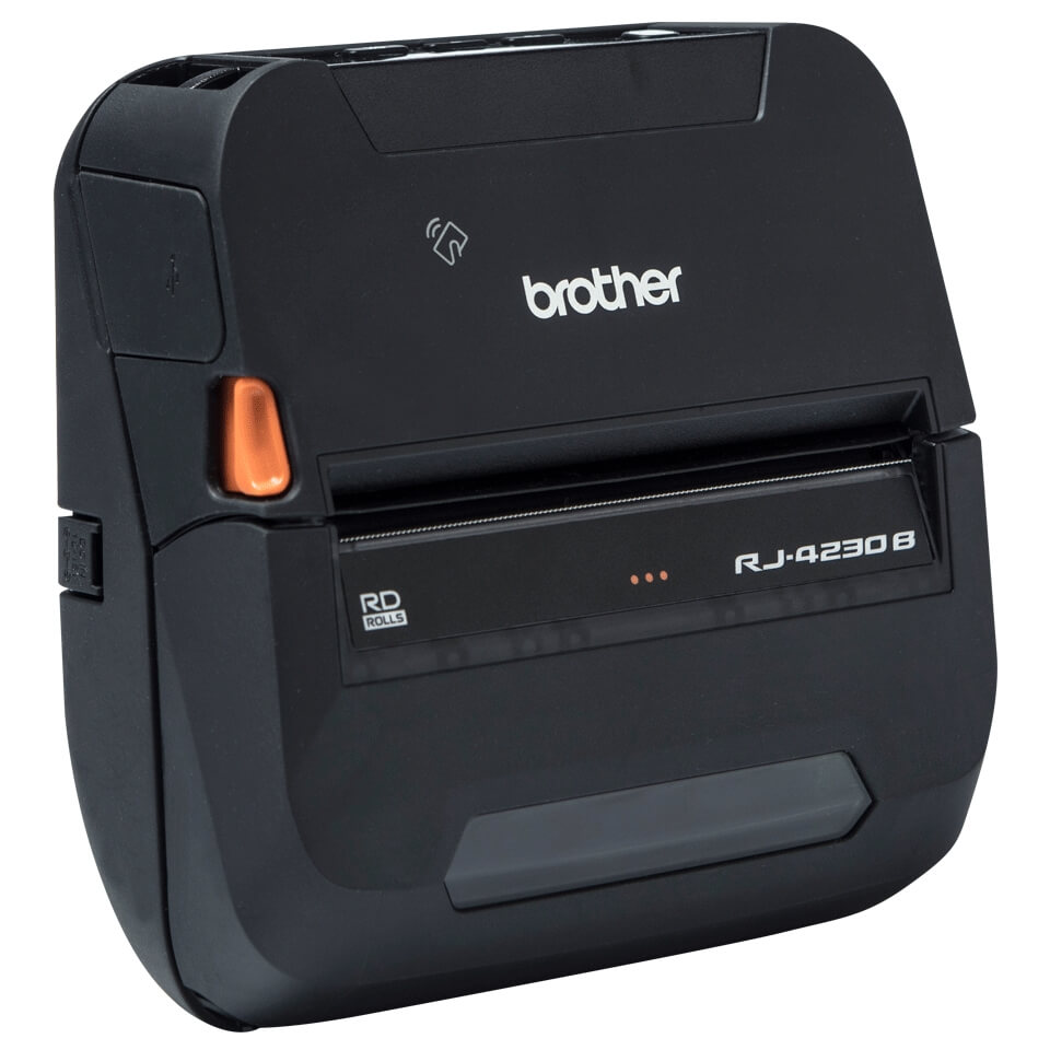 מדפסת ניידת + Bluetooth + USB עמיד בפני אבק ובמים brother RJ4230BZ1 (3)