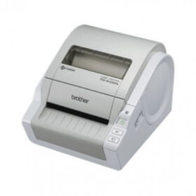 מדפסת תוויות רחבות מקצועית + רשת brother TD-4100N (2)