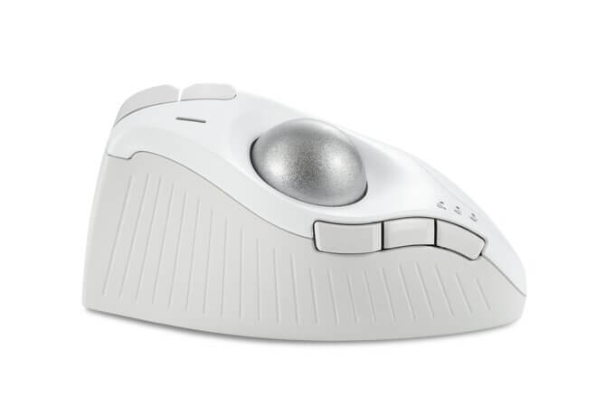 עכבר אלחוטי ארגונומי אנכי כולל כדור גלילה בצבע לבן kensington K75263WW (8)
