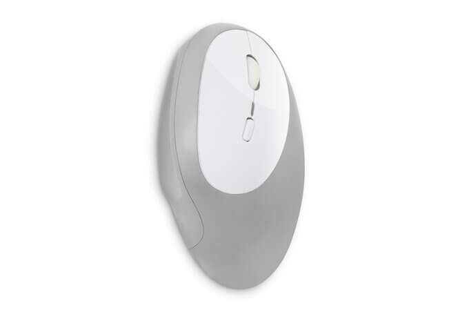 עכבר אלחוטי ארגונומי חיבור USB כולל 5 לחצנים kensington K75405WW (2)