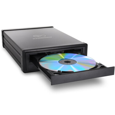 צורב 24 דיסקים DVDRW נייד חיבור USB3.0 מהיר Kanguru U3-DVDRW-24x DVD +- RW (2)
