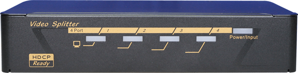 קופסת מיתוג 4 יציאות HDMI וידיאו REXTRON VSM-104 (1)