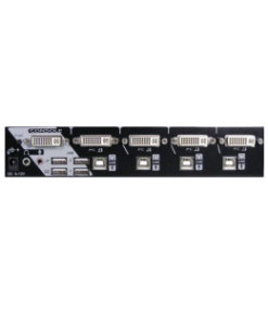 קופסת מיתוג REXTRON DAAG-1314 KVM SWITCH 4P USB