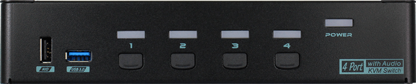 קופסת מיתוג REXTRON KAAG-E3114 4 Ports VGA KVM Switch With USB 3.2 Audio Hotkey Control (3)