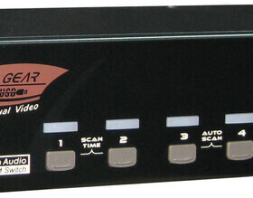 קופסת מיתוג REXTRON dadg124 KVM SWITCH 4P USB2.0 DVI (3)