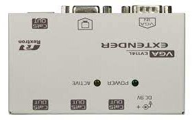 קופסת מיתוג REXTRON ev114l KVM VGA Extender REXTRON 4P transmitter unit and 1 VGA local (2)