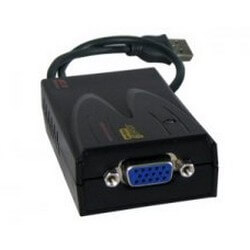 קופסת מיתוג ממיר VGA ל- USB ברזולוציה מקסימאלית REXTRON vcua-92