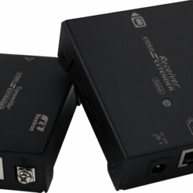 קופסת מיתוג עד 100 מטר REXTRON EVBM-M110 KVM 4K HDMI Extender Over CAT (3)