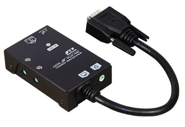 קופסת מיתוג עד 300 מטר REXTRON REX-EXVA-320R audio extender audio extender (2)