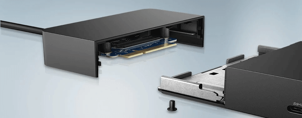 תחנת עגינה דל עד 3 מסכים Dell | WD19 | 130W Docking Station