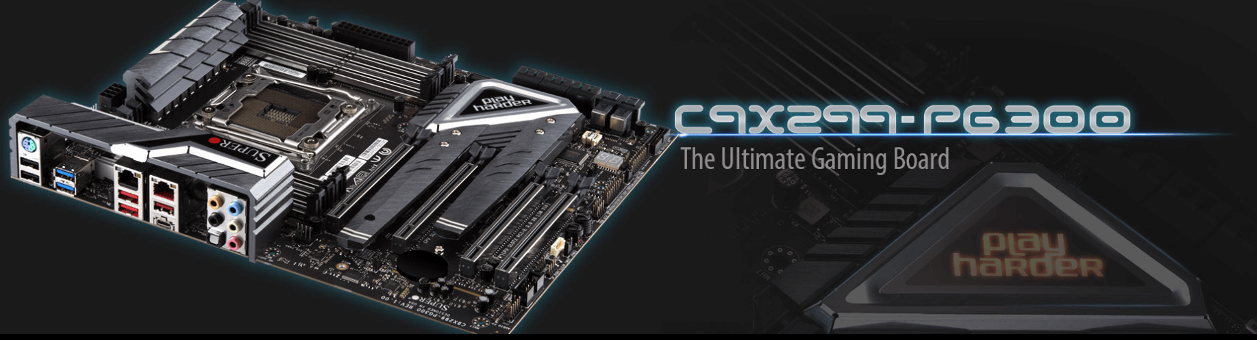 לוח אם סופרמייקרו SuperMicro C9X299-PG300 LGA 2066 Intel X299 DDR4 SATA M.2 U.2 10G LAN USB3.1 (1)