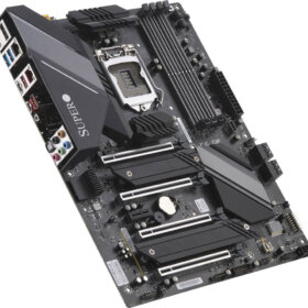 לוח אם סופרמייקרו SuperMicro MBD-C9Z490-PGW-O LGA 1200 Intel Z490 DDR4 M.2 WIFI 6 10G LAN USB 3 (12)