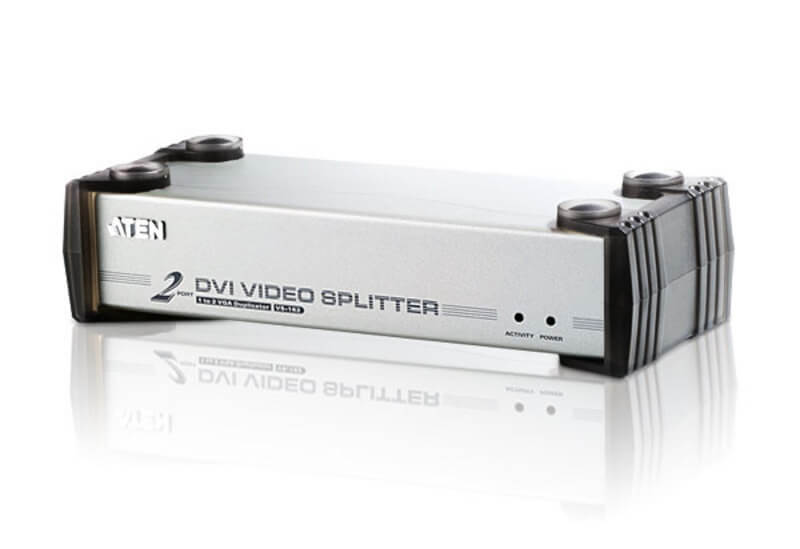מפצל DVI אודיו 2 יציאות ATEN VS162 (2)