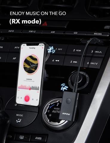 מתאם AUX בלוטוס מפאו שידור וקליטה Mpow BH283A Wireless Receiver And Transmitter