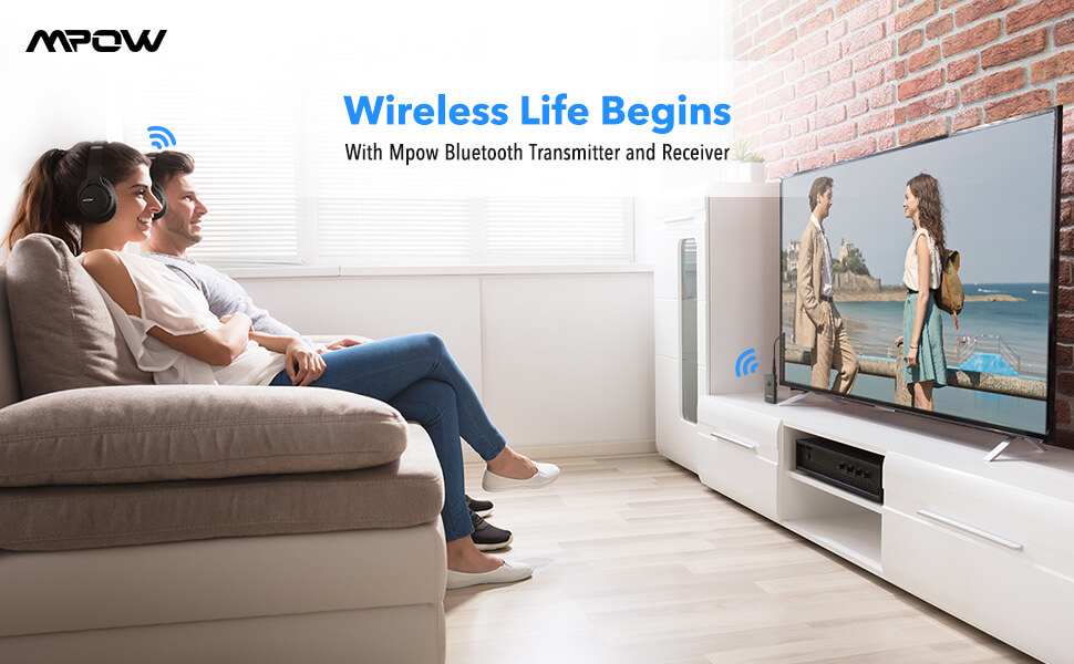 מתאם AUX בלוטוס מפאו שידור וקליטה Mpow BH283A Wireless Receiver And Transmitter