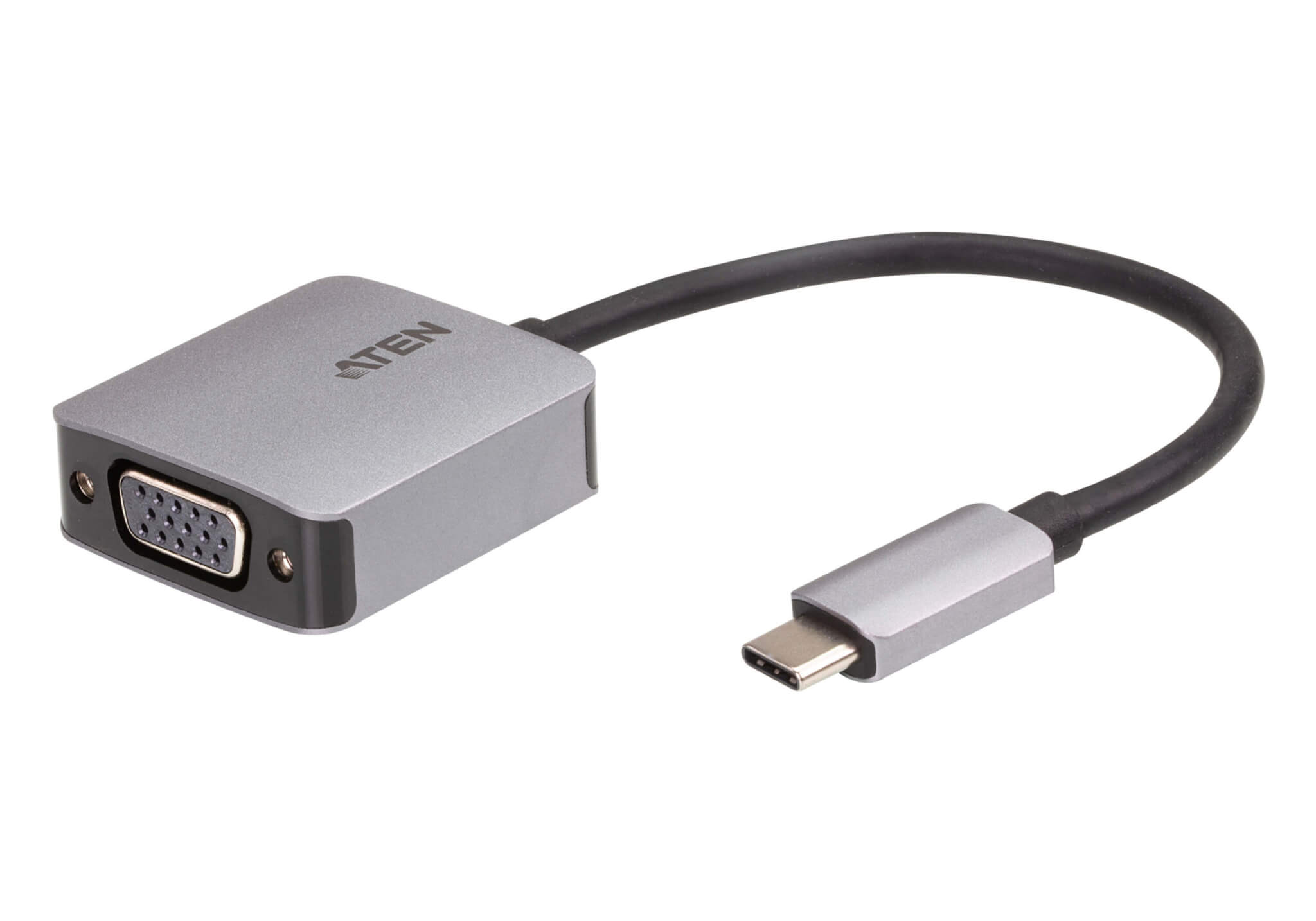 מתאם Type-C ל VGA בצבע אפור ATEN UC3002A (1)