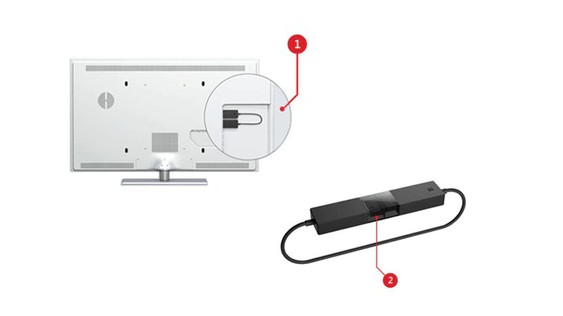 מתאם תצוגה אלחוטי מייקרוסופט חיבור HDMI בצבע שחור Microsoft P3Q-00006 Wireless Display Adapter