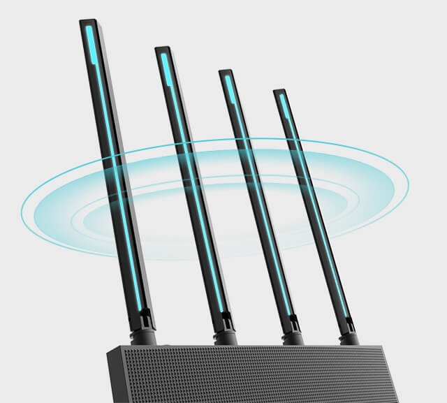 נתב אלחוטי (ראוטר) TP-Link Archer C80 AC1900 Wireless Dual Band Router (2)