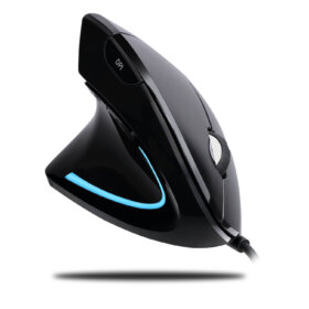 עכבר ארגונומי אלחוטי אנכי מואר שמאל ADESSO iMouse E9 (8)