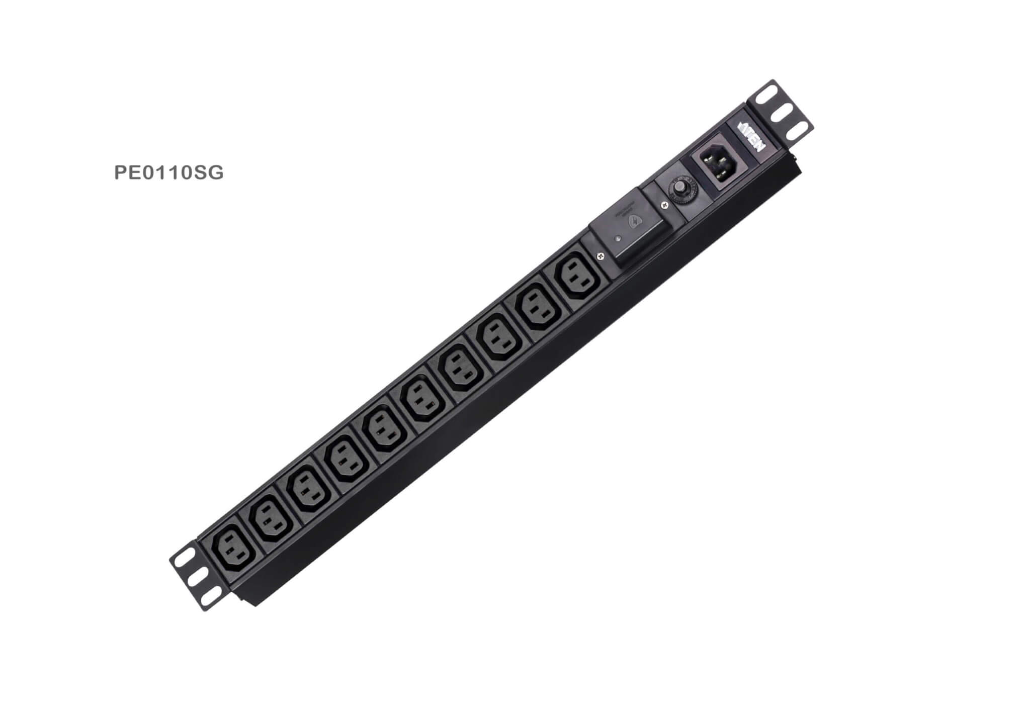 PDU בסיסי 1U עם הגנת נחשול ATEN PE0110S (1)