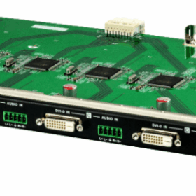 לוח קלט DVI בעל 4 יציאות ברזולוציות גבוהות ATEN VM7604