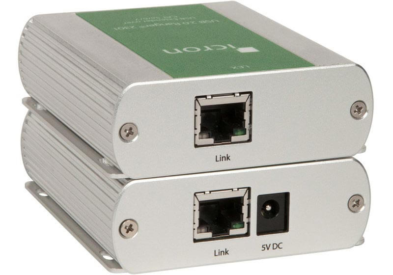 מאריך CAT 5e67 USB 2.0 באורך 100 מטר Icron Ranger 2301 (2)