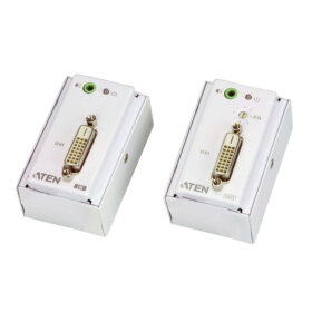 מאריך DVIAudio Cat 5 עם לוח קיר MK ברזולוציה 1920X1200 עד 40 מטר ATEN VE607 (3)