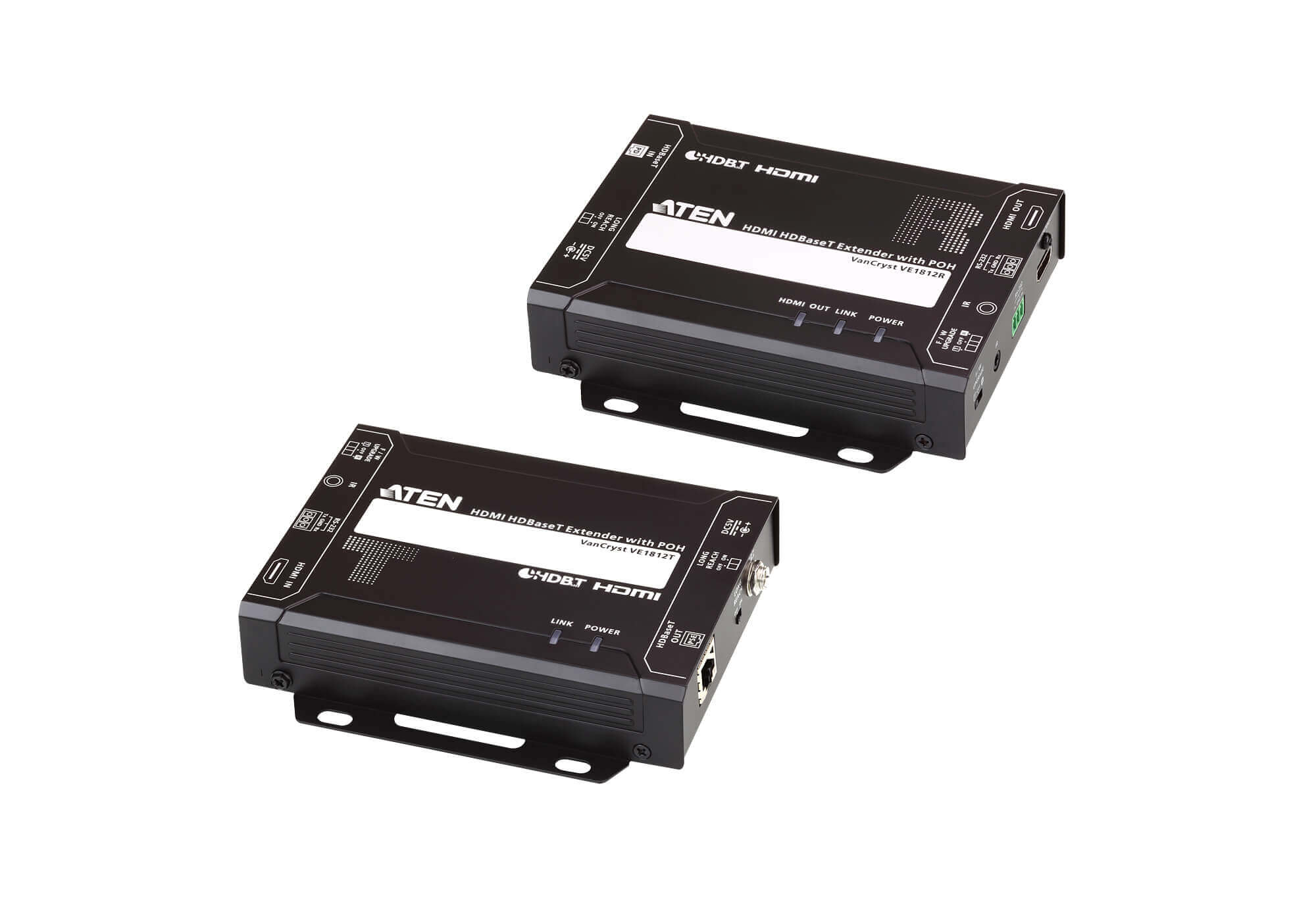 מאריך HDMI HDBaseT עם POH HDBaseT Class A ברזולוציה 4K עד 100 מטר ATEN VE1812 (1)